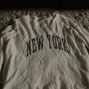 Long sleeve white light long sleep